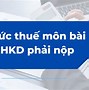 Hộ Kinh Doanh Cá Thể Phải Nộp Những Loại Thuế Nào Sau Đây